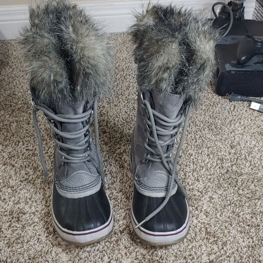 Sorel Joan Of Artic Women's Waterproof Tall Boots Size 7
